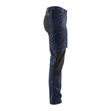 Blaklader Women's Service Trousers Stretch 71591845 #colour_dark-navy-black
