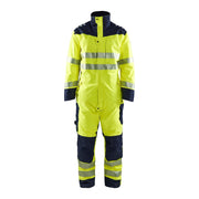 Blaklader Multinorm Winter Overall 6317 #colour_hi-vis-yellow-navy-blue