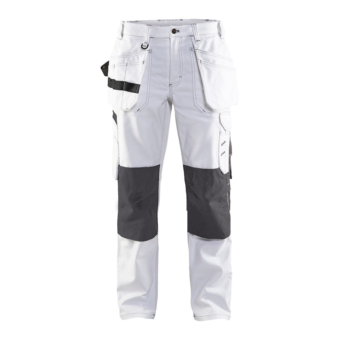Blaklader Women's Painter Trousers 7131 #colour_white-dark-grey