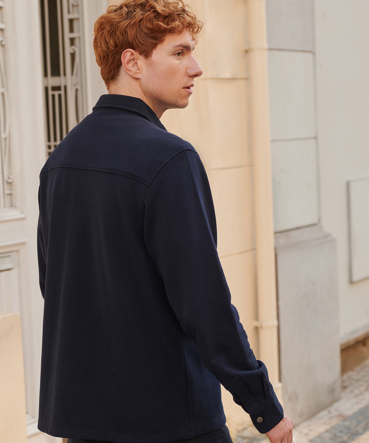 Front Row FR056 Premium Piqué Overshirt