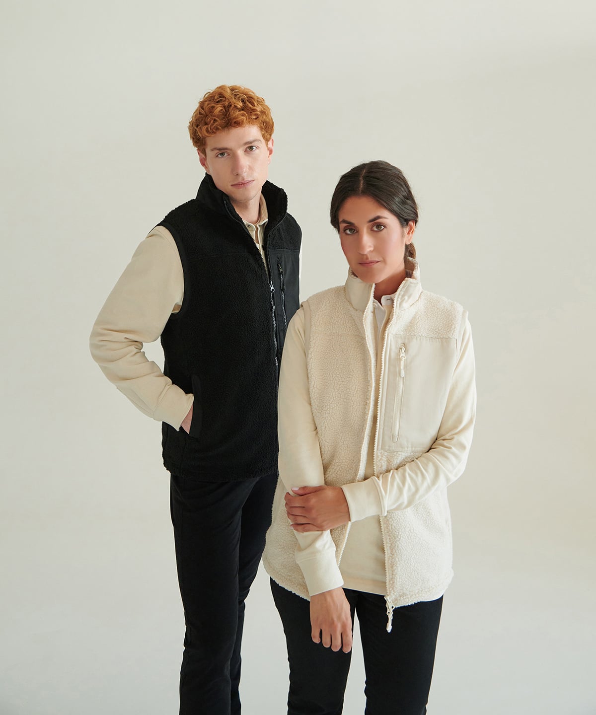 Front Row FR855 Recycled Sherpa Gilet