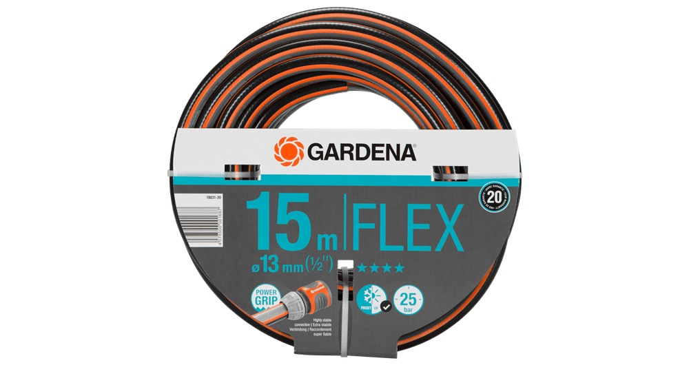 Gardena Comfort FLEX Hose 13mm (1/2") 15m