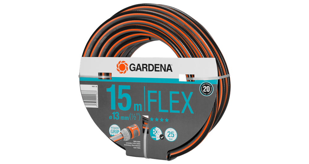 Gardena Comfort FLEX Hose 13mm (1/2") 15m