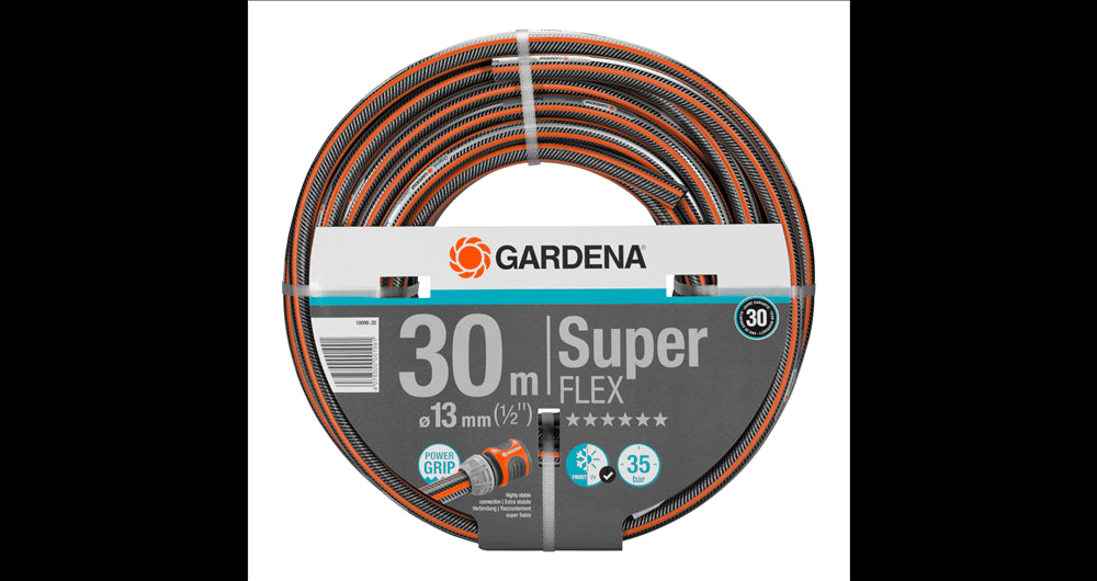 Gardena Premium SuperFLEX Hose 13mm (1/2") 30m