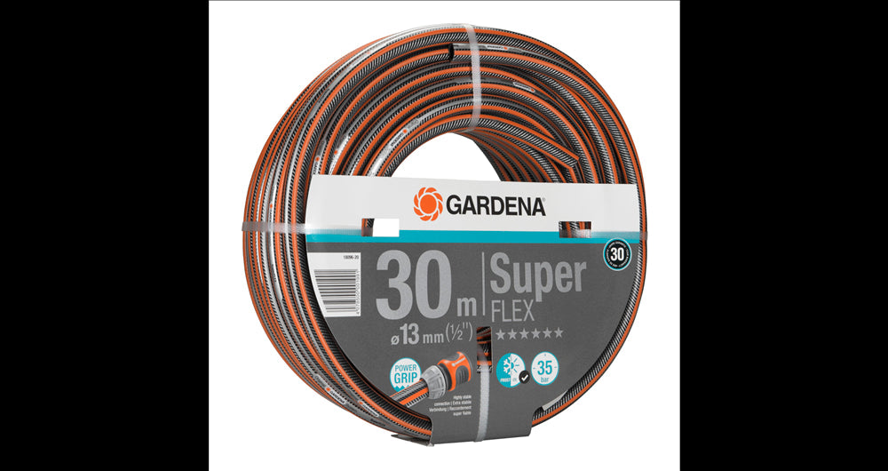 Gardena Premium SuperFLEX Hose 13mm (1/2") 30m