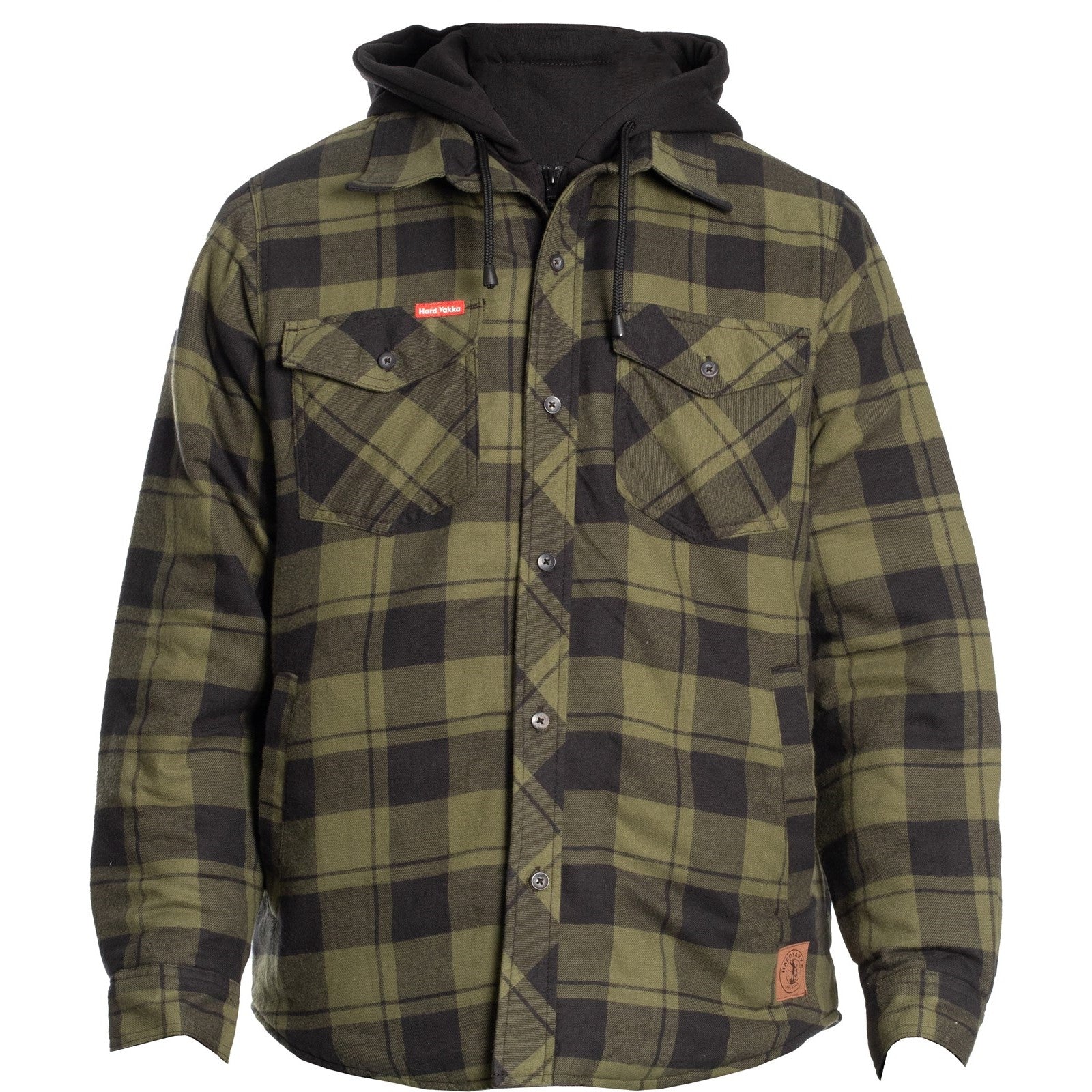 Hard Yakka Quilted Flannel Shacket