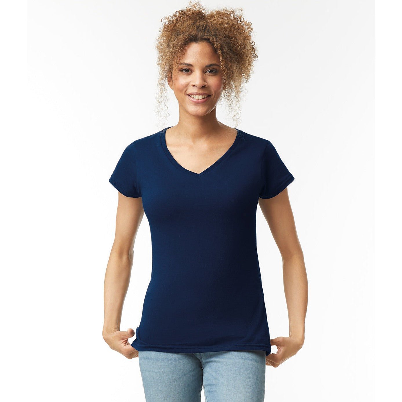Gildan Softstyle Women's V-Neck T-Shirt