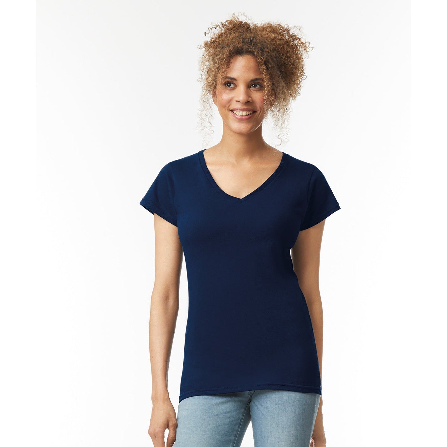 Gildan Softstyle Women's V-Neck T-Shirt