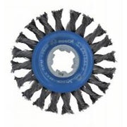 Bosch Professional X-LOCK Wire Wheel Knotted - 115mm Steel, 0.5mm, 12mm