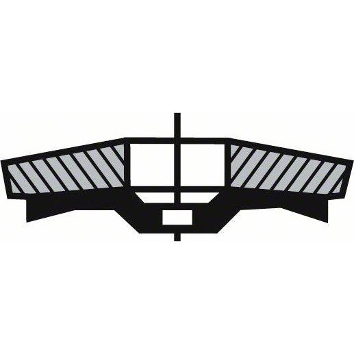 Bosch Professional X-LOCK Flap Discs - Angled Version, Fibre Plate, 115mm, G 40, X571 - Best for Metal