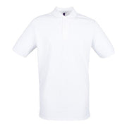 Henbury Micro-Fine Piqué Polo Shirt - White*