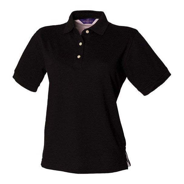 Henbury Women's Classic Cotton Piqué Polo Shirt