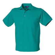 Henbury 65/35 Classic Piqué Polo Shirt - Jade