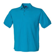 Henbury 65/35 Classic Piqué Polo Shirt - Turquoise