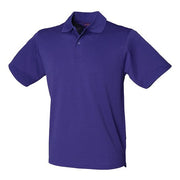 Henbury Coolplus® Polo Shirt - Bright Purple