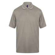 Henbury Coolplus® Polo Shirt - Heather Grey