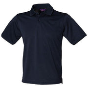 Henbury Coolplus® Polo Shirt - Navy*