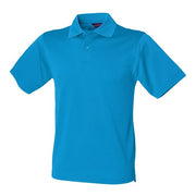 Henbury Coolplus® Polo Shirt - Sapphire Blue