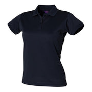 Henbury Women's Coolplus® Polo Shirt - Navy