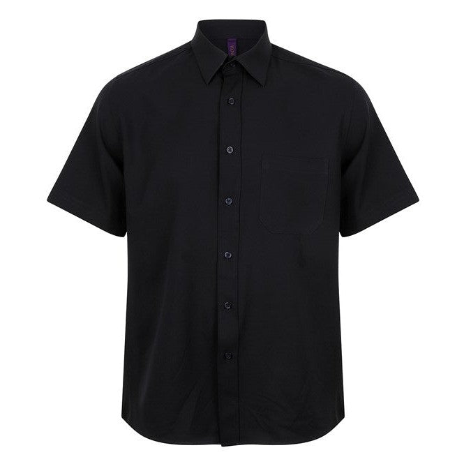 Henbury Wicking Antibacterial Short Sleeve Shirt