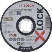 Bosch Professional X-LOCK Expert 115x1x22.23 Straight Cutting AS 60 T INOX BF for Inox+Metal