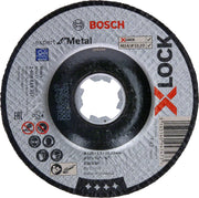 Bosch Professional X-LOCK Expert Depressed Cutting Disc for Metal - 125x2.5x22.23 A 30 S BF
