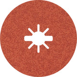 Bosch Professional Expert X-LOCK Prisma Ceramic Fibre Disc, R782 Inox 125mm, G60  - 22.23mm
