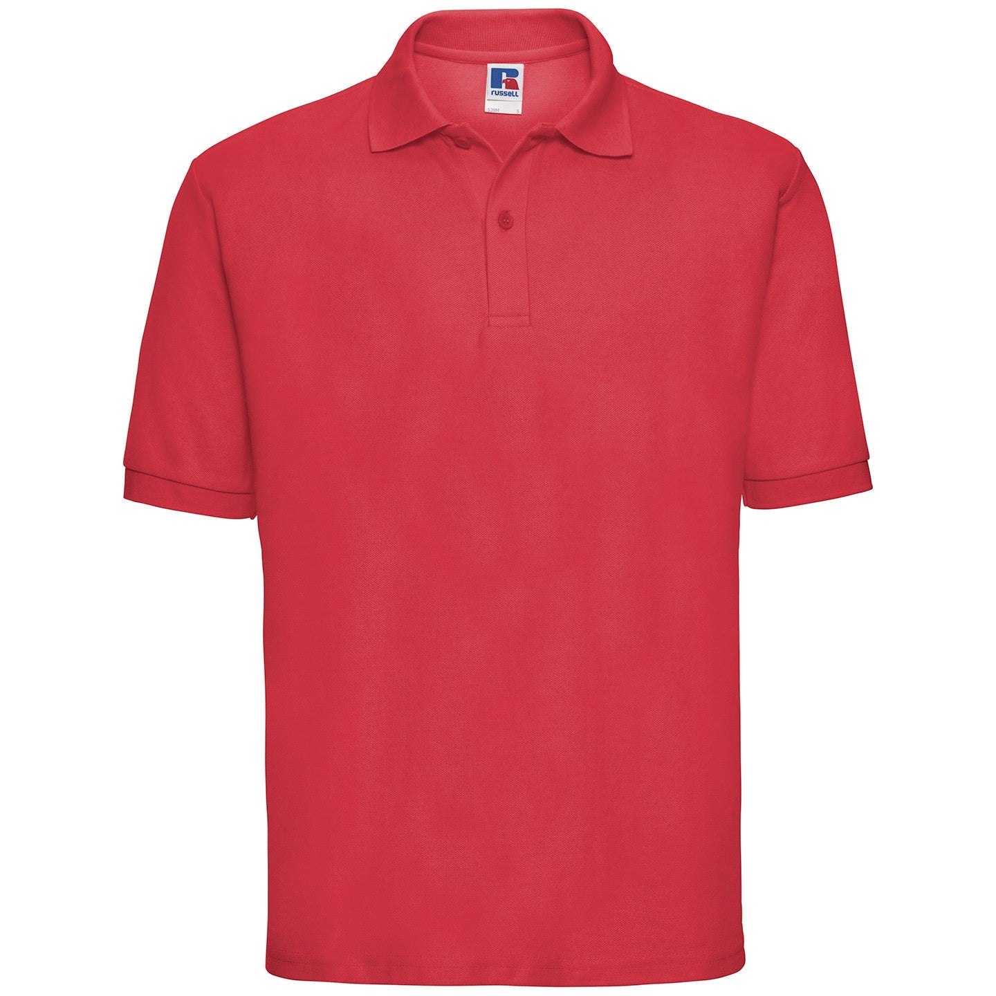Russell Europe Classic Polycotton Polo - Bright Red