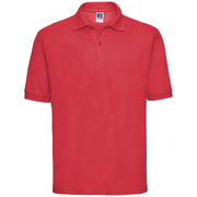 Russell Europe Classic Polycotton Polo - Bright Red