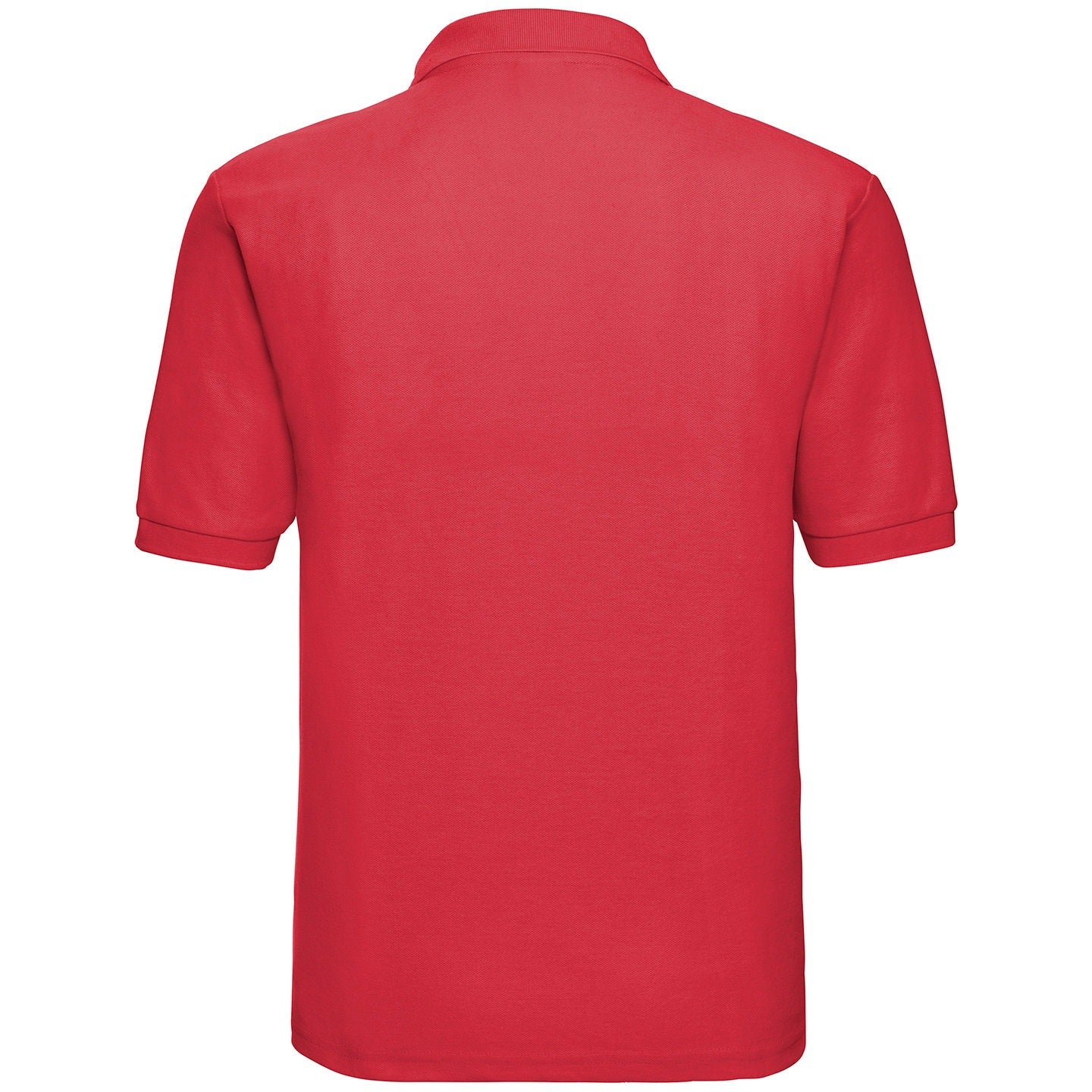 Russell Europe Classic Polycotton Polo - Bright Red