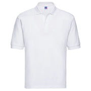 Russell Europe Classic Polycotton Polo - White