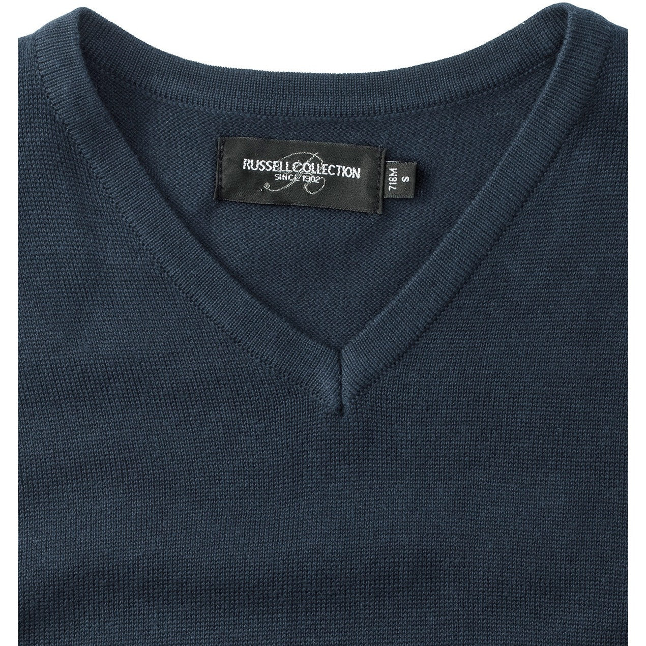 Russell Collection V-Neck Sleeveless Knitted Sweater