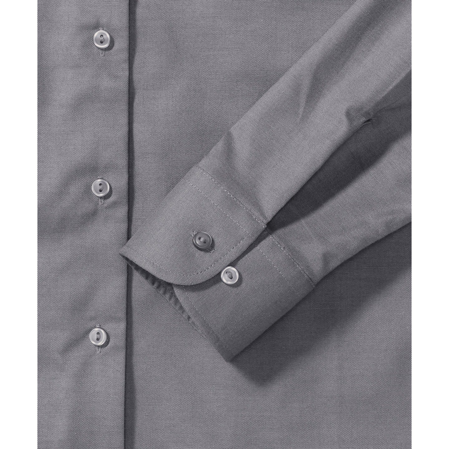 Russell Collection Women's Long Sleeve Easycare Oxford Shirt