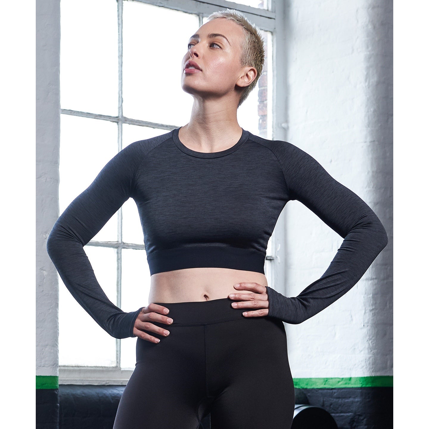 Awdis Just Cool Women's Long-Sleeve Crop T