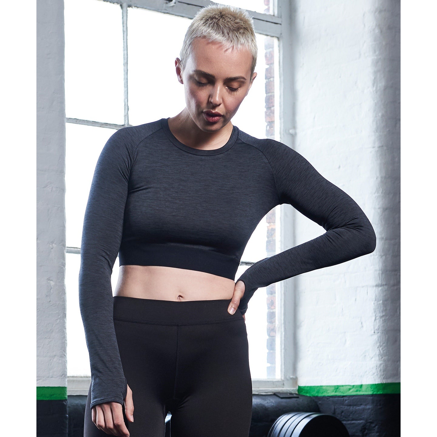 Awdis Just Cool Women's Long-Sleeve Crop T