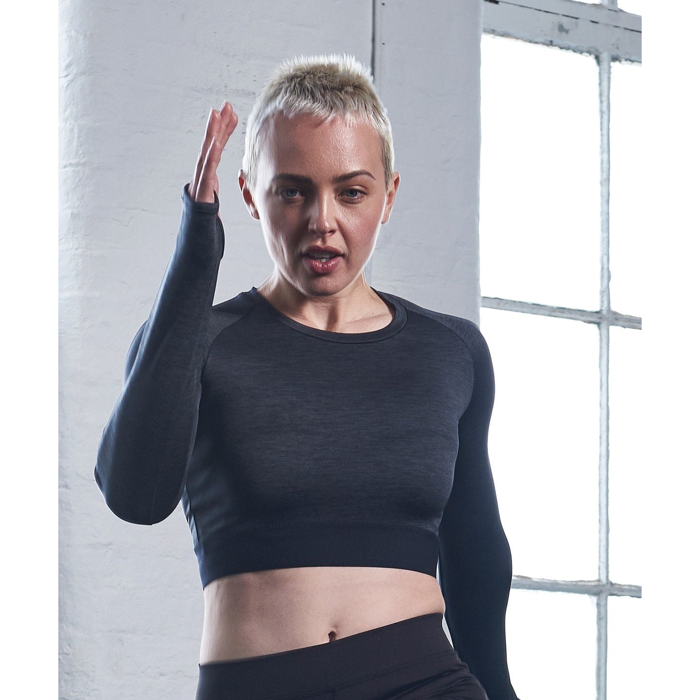 Awdis Just Cool Women's Long-Sleeve Crop T