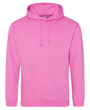 Awdis Just Hoods College Hoodie - Candyfloss Pink