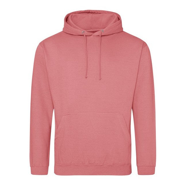 Awdis Just Hoods College Hoodie - Dusty Rose