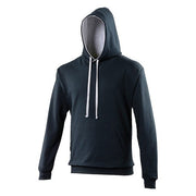 Awdis Just Hoods Varsity Hoodie - New French Navy/Heather Grey*?