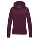 Awdis Just Hoods Women's College Hoodie - Burgundy