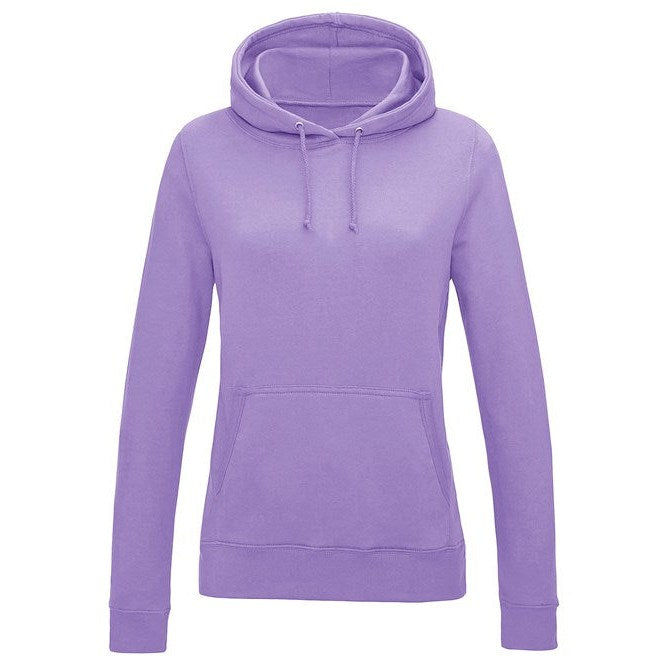 Awdis Just Hoods Women's College Hoodie - Digital Lavender