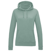 Awdis Just Hoods Women's College Hoodie - Dusty Green