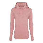 Awdis Just Hoods Women's College Hoodie - Dusty Pink