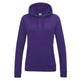 Awdis Just Hoods Women's College Hoodie - Purple