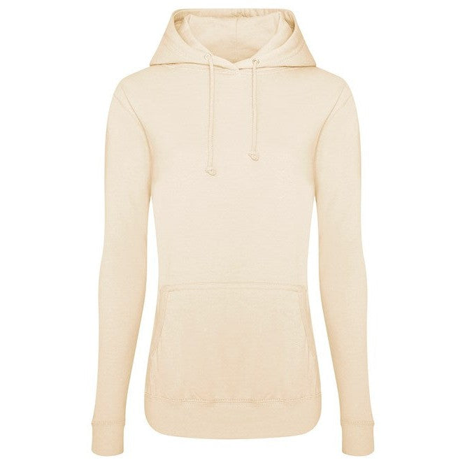 Awdis Just Hoods Women's College Hoodie - Vanilla Milkshake