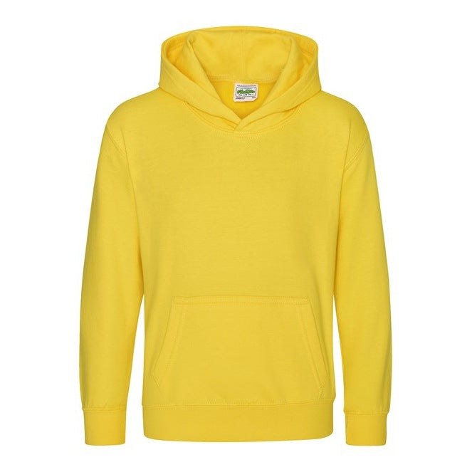 Awdis Just Hoods Kids Hoodie - Sun Yellow