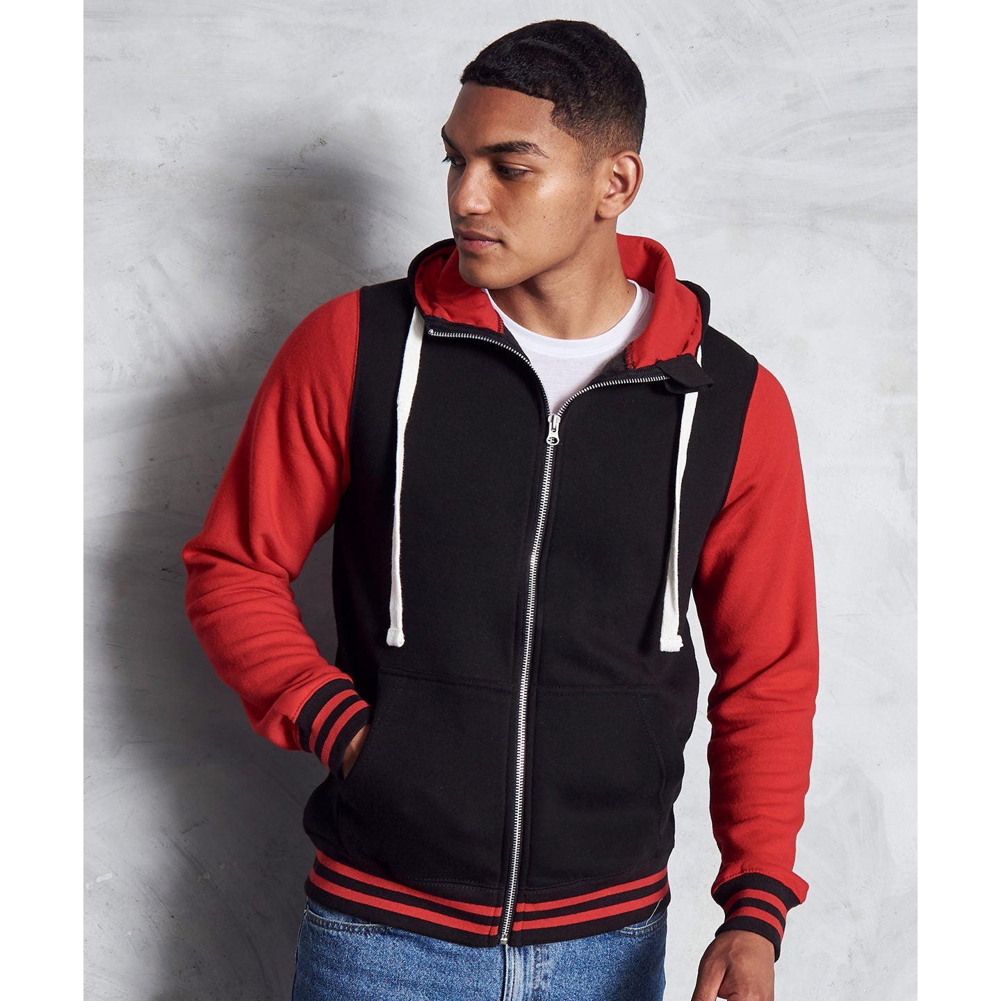 Awdis Just Hoods Urban Varsity Zoodie