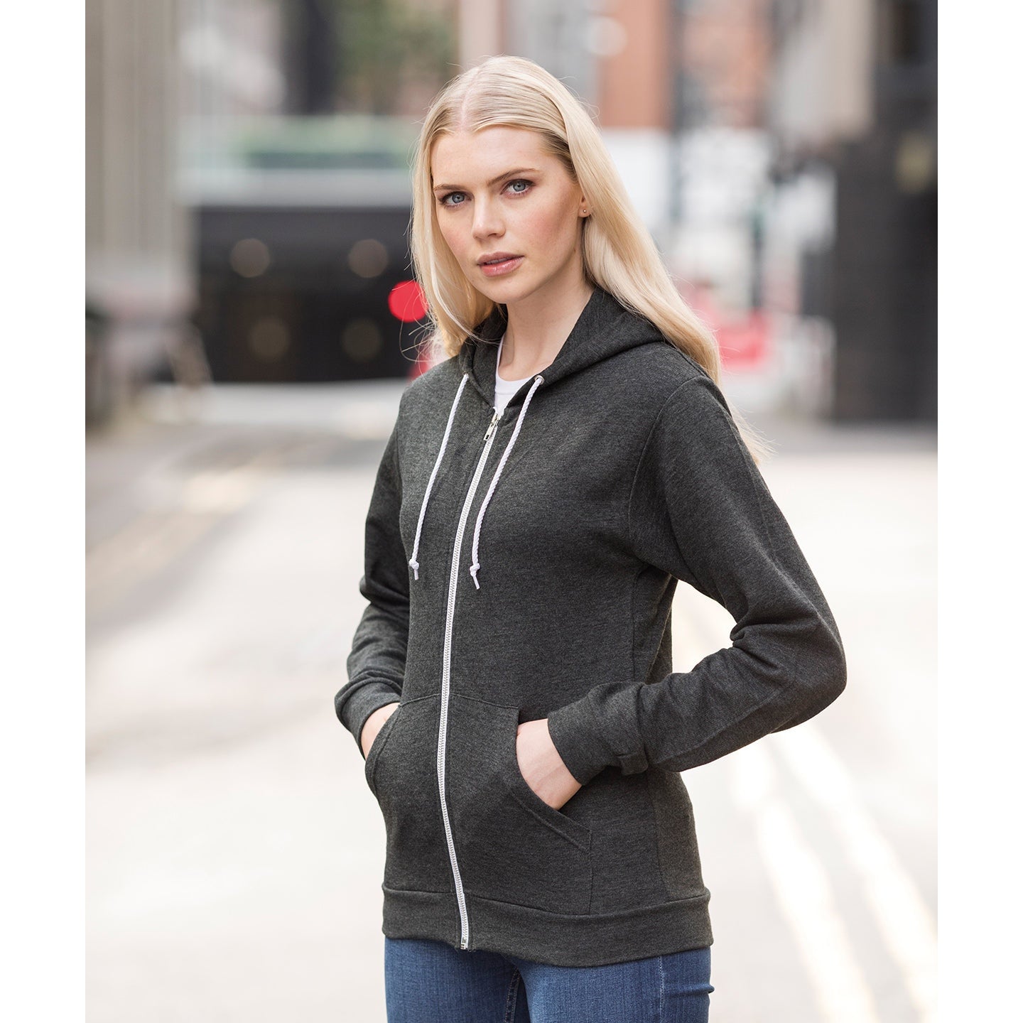 Awdis Just Hoods Heather Zoodie