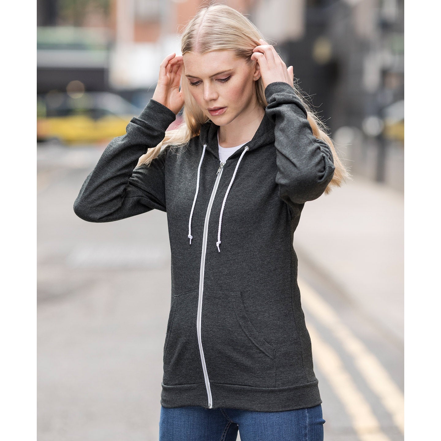 Awdis Just Hoods Heather Zoodie