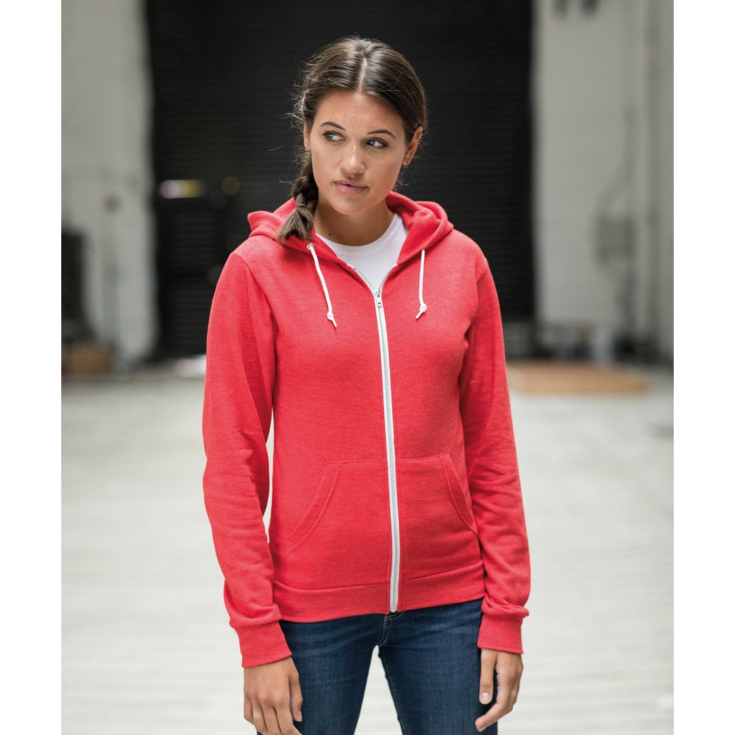 Awdis Just Hoods Heather Zoodie